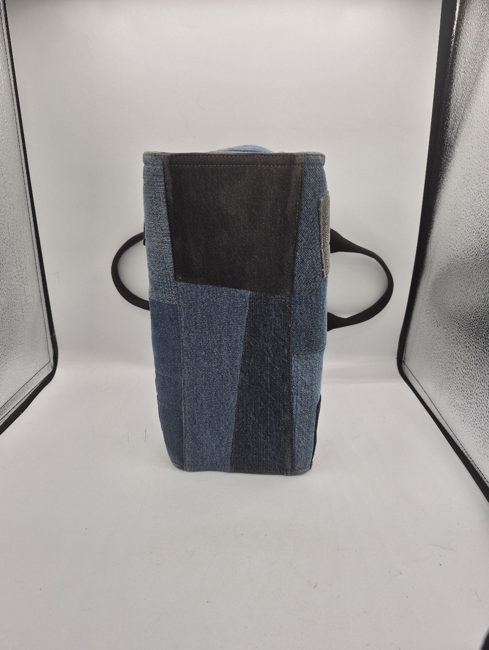 Coach Medium Patchwork Denium Cargo Tote/crossbody Bag - Picture 6 of 10